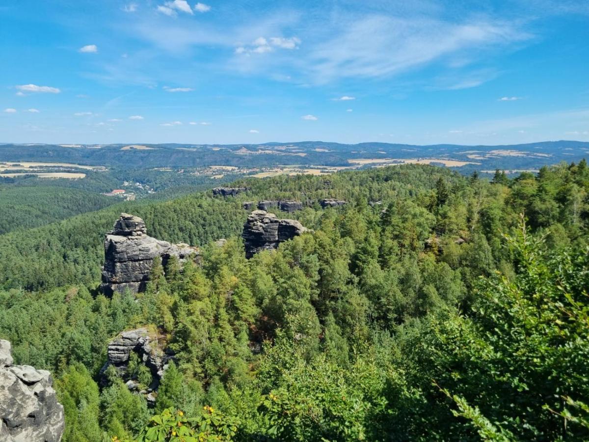 Fewo-Hierundjetzt Lichtenhain Bei Sebnitz Am Malerweg Exteriör bild